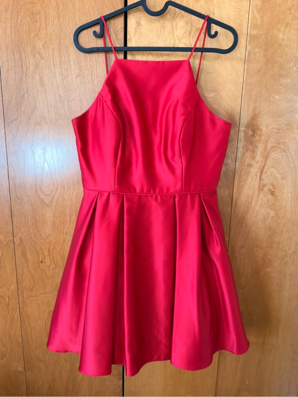 Betsy & Adam Satin Mini/Cocktail Dress